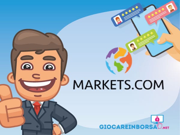 recensione completa ed opinioni su Markets.com - Infografica a cura di ©GiocareinBorsa.net