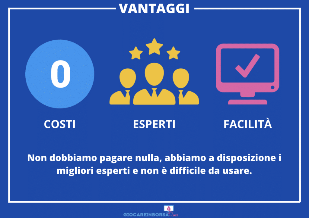 Vantaggi del CopyTrading - infografica a cura di Giocareinborsa.net