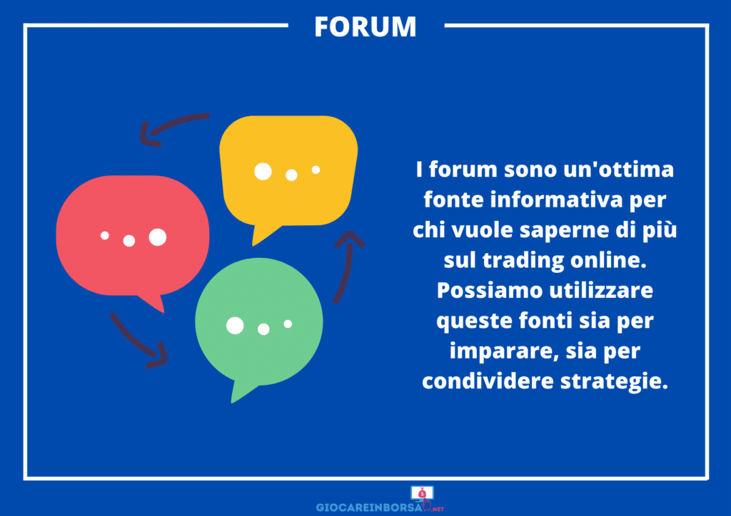 Trading Online FOrum - scelta di GiocareInBorsa.net