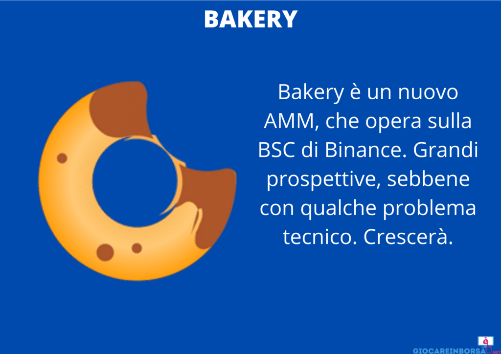 Bakery - scheda riassuntiva