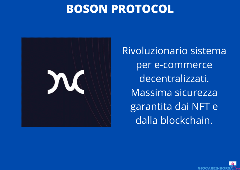 Boson Protocolo - la scheda riassuntiva