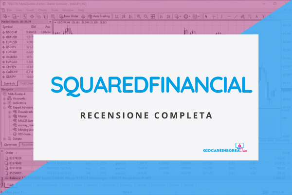 recensione completa di SquaredFinancial con spiegazione di pro e contro, come funziona e opinioni degli utenti