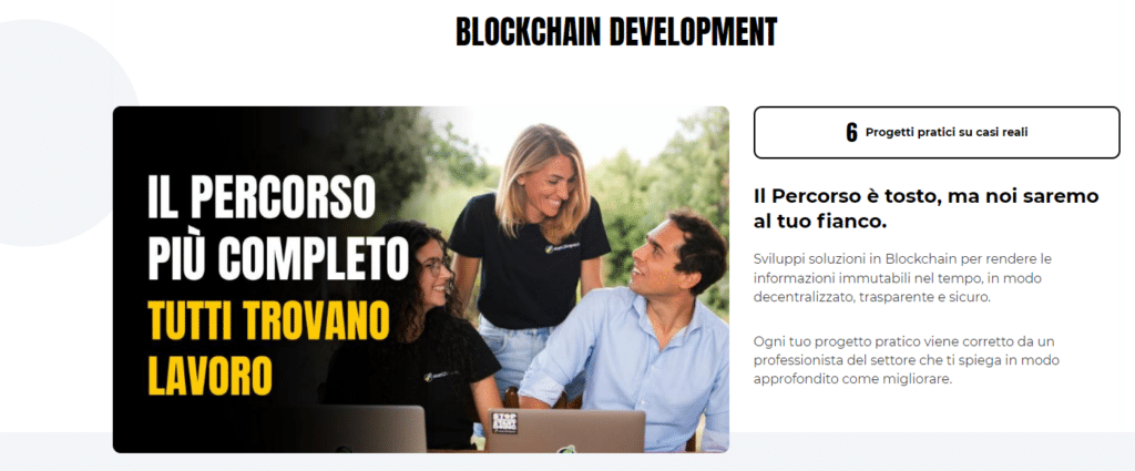 Miglior corso per lavorare nel settore delle criptovalute come sviluppatore a tempo pieno