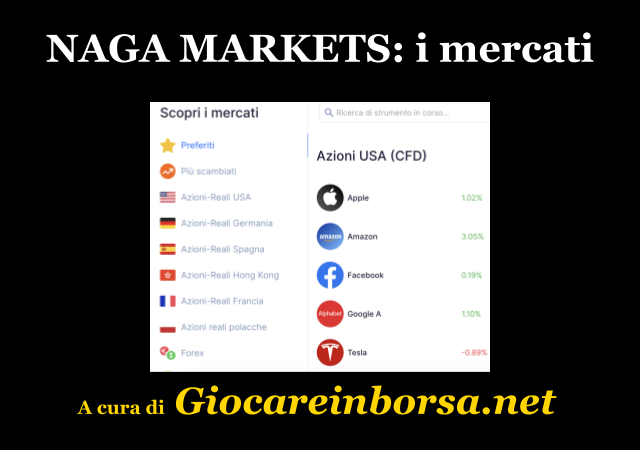 La piattaforma Naga Markets