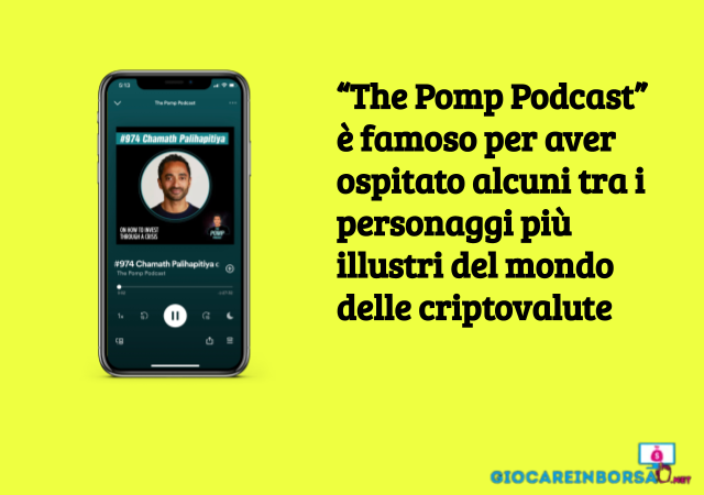 "The Pomp Podcast" ha raggiunto più di 50 milioni di ascoltatori