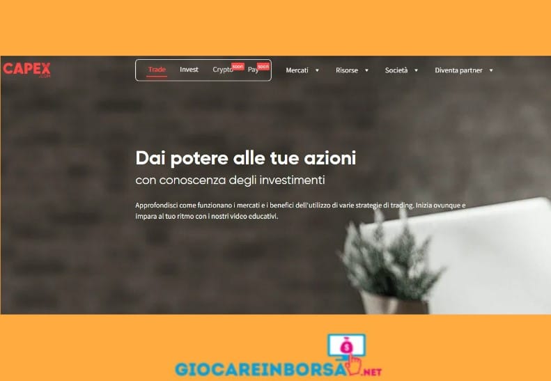 Migliori corsi trading online capex