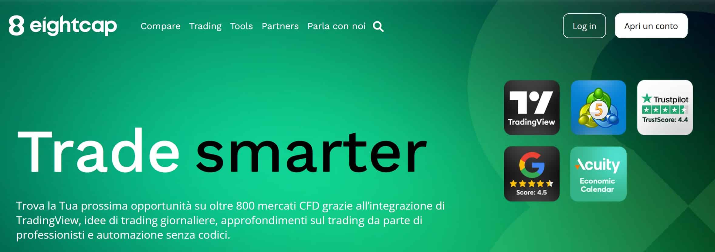 Eightcap registrazione